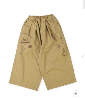 画像1: 【2025AWデニムダンガリー609】コンパクトチノガウチョパンツ