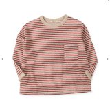 【2025AWFITH404】マルチボーダーL/S　Tシャツ
