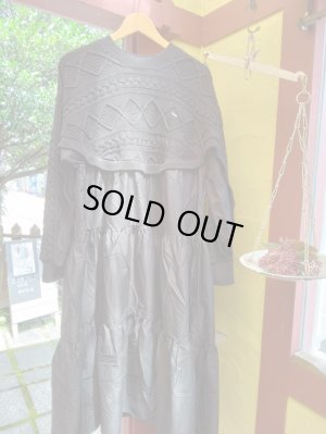 画像1: 【2025AWFITH902】  ドッキングティアードワンピース